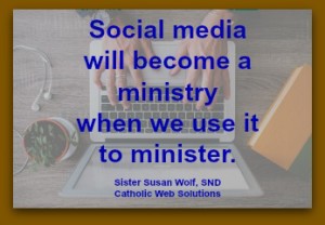 Social Media as Ministry